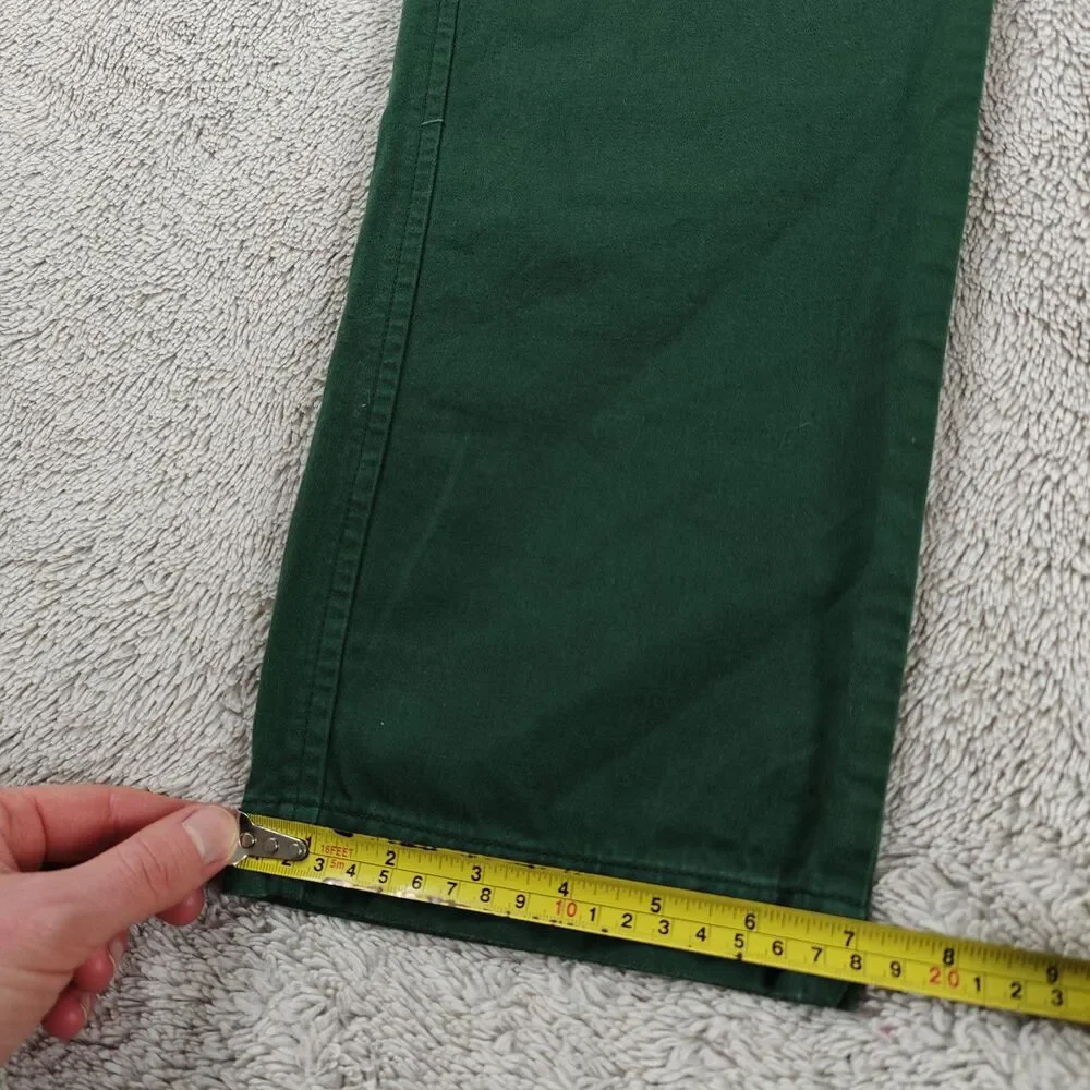 Levi’s XX Chino EZ Pants Men's S Dark Green Straight Leg Cotton Hemp